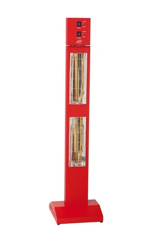 BURDA SMART TOWER IP24, 3,0kW, rood front