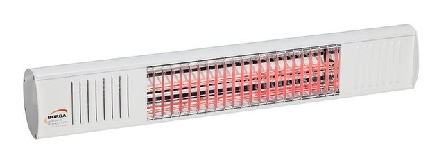 Burda Term2000 COLOR Low Glare IP67 2,0Kw Wit RAL9010